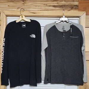 Swiss Cross NWT  /North Face mans shirts   SIZE  2XL/XXL